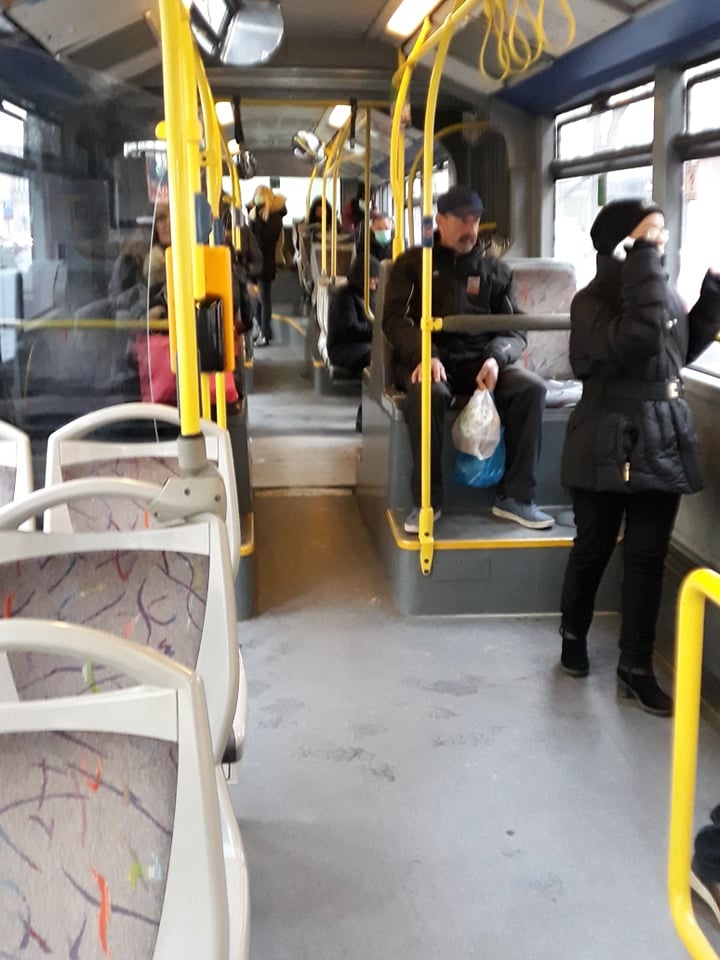 Autobus ZET-a na liniji Remiza - Dubec