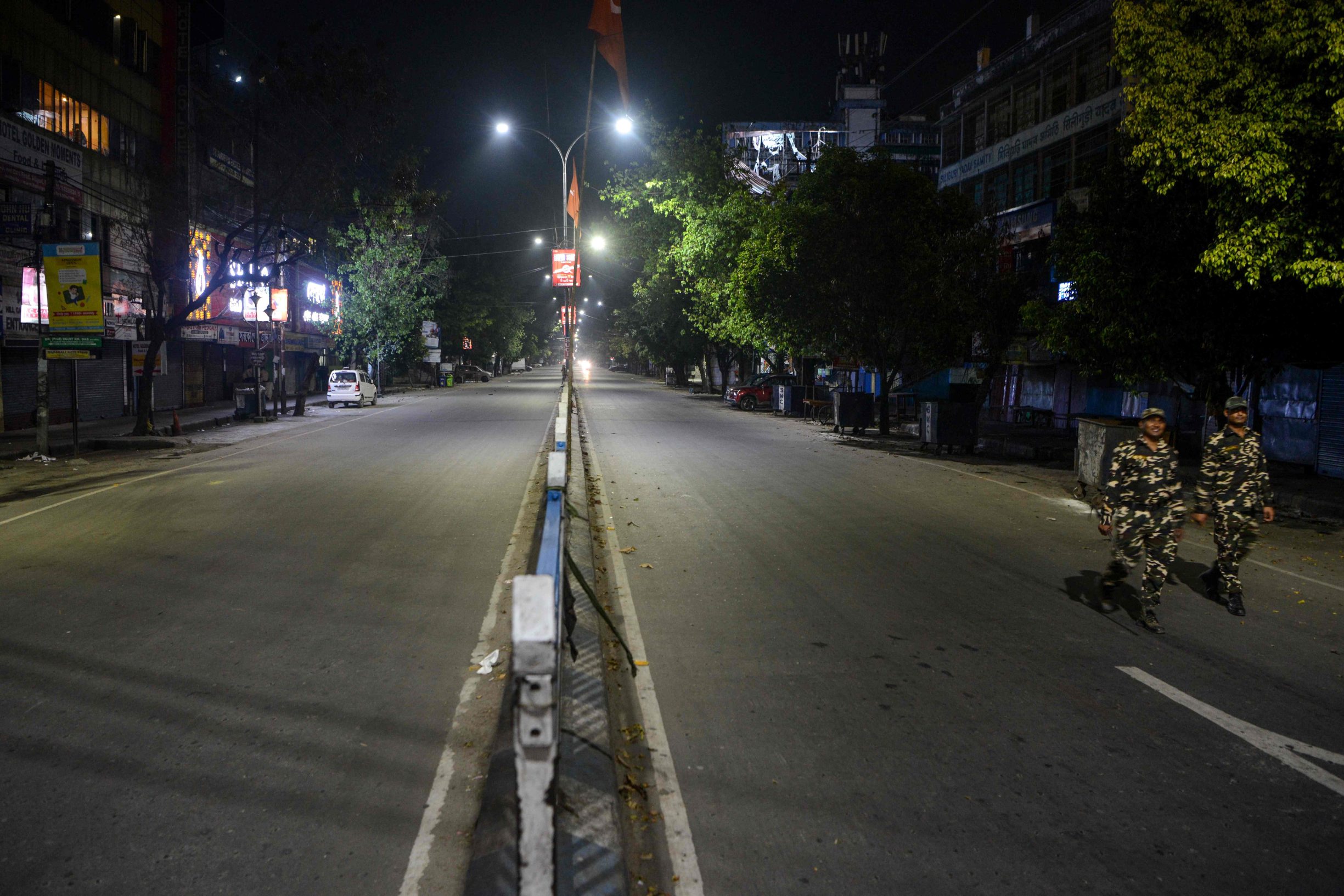 Prazne ulice indijskih gradova