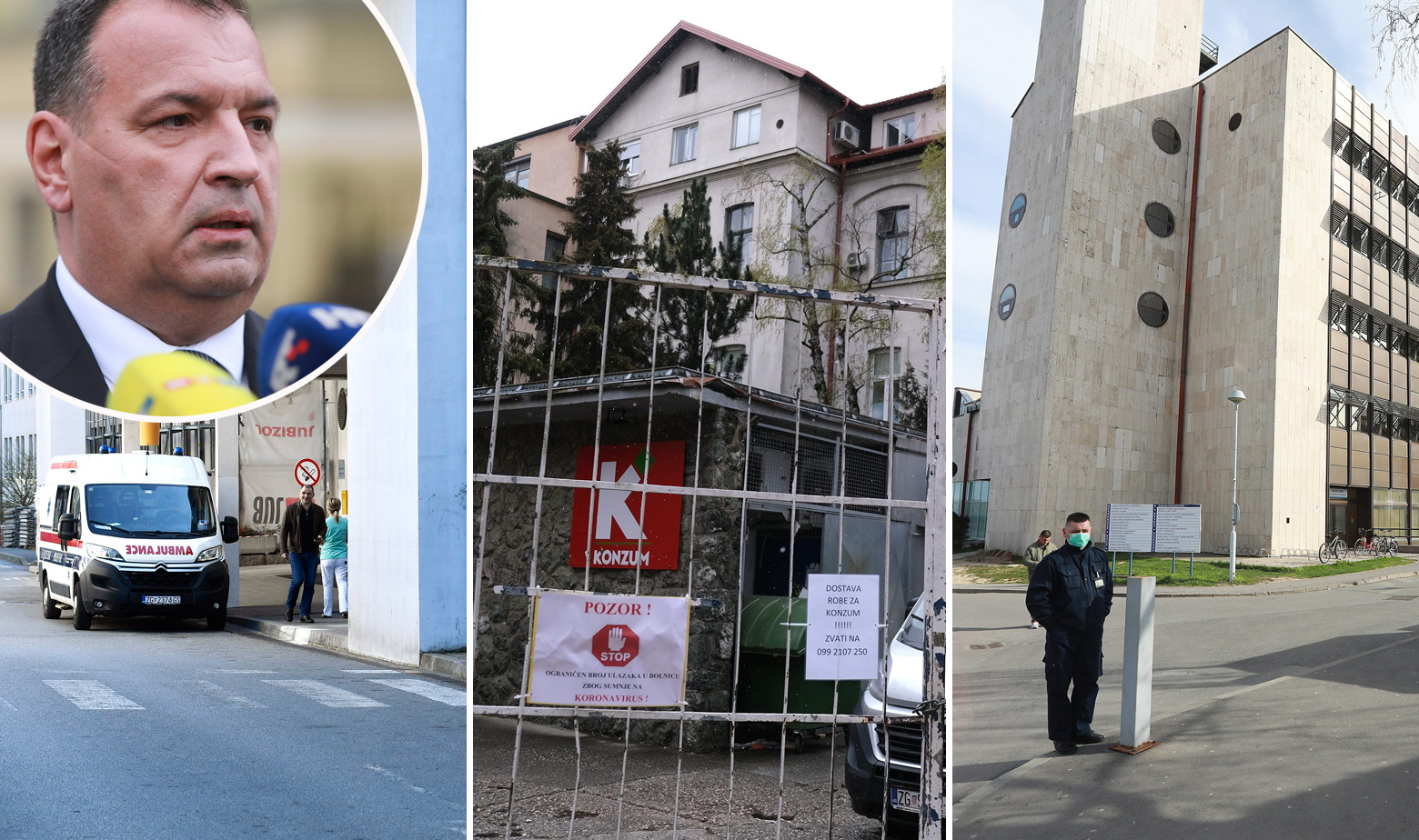 KBC Zagreb, KBC Sestre milosrdnice, KBC Osijek i Vili Beroš u krugu