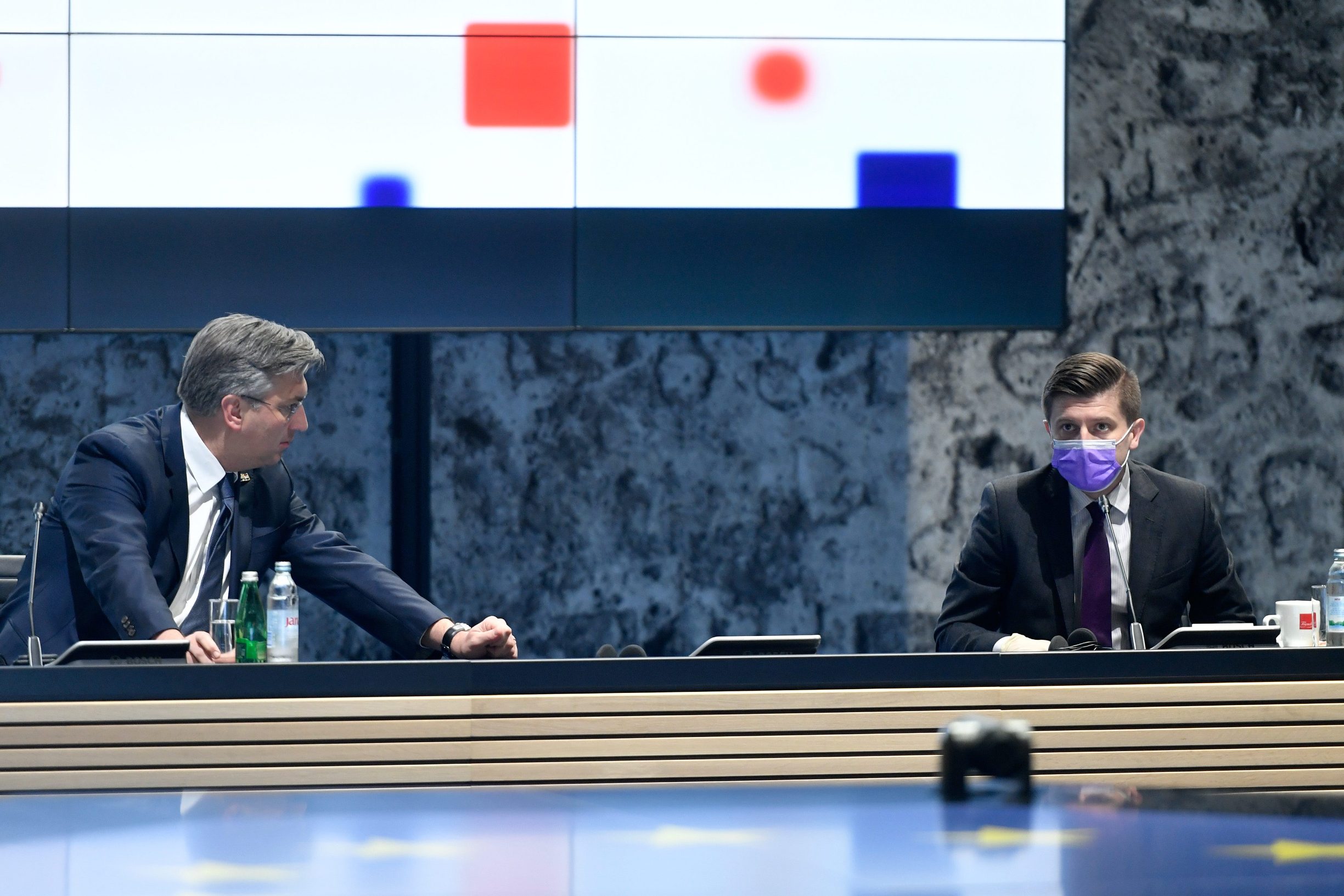 Andrej Plenković i Zdravko Marić