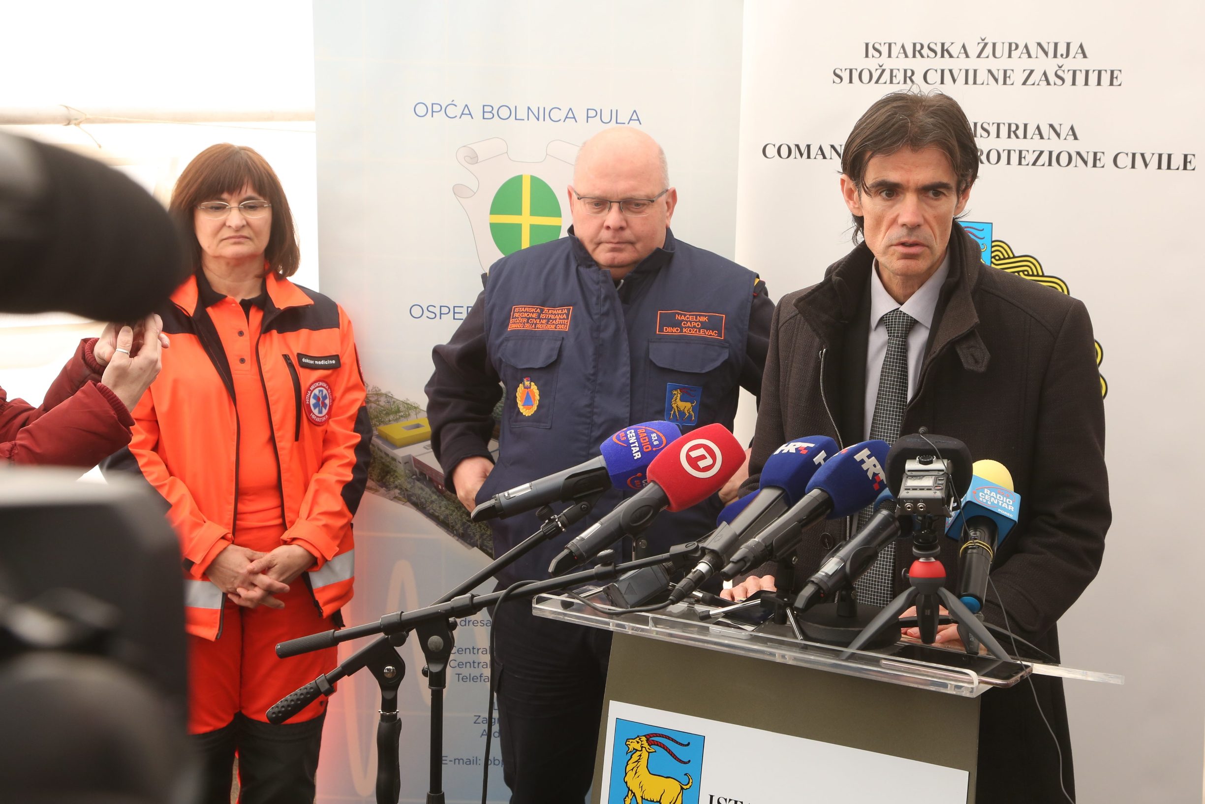 Press konferencija Kriznog stožera Istarske županije