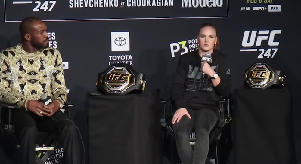 Valentina Shevchenko i Jon Jones