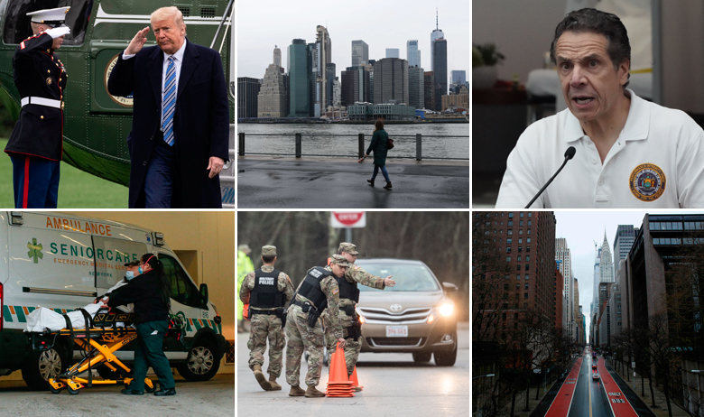 Donald Trump (gore lijevo), Andrew Cuomo (gore desno)