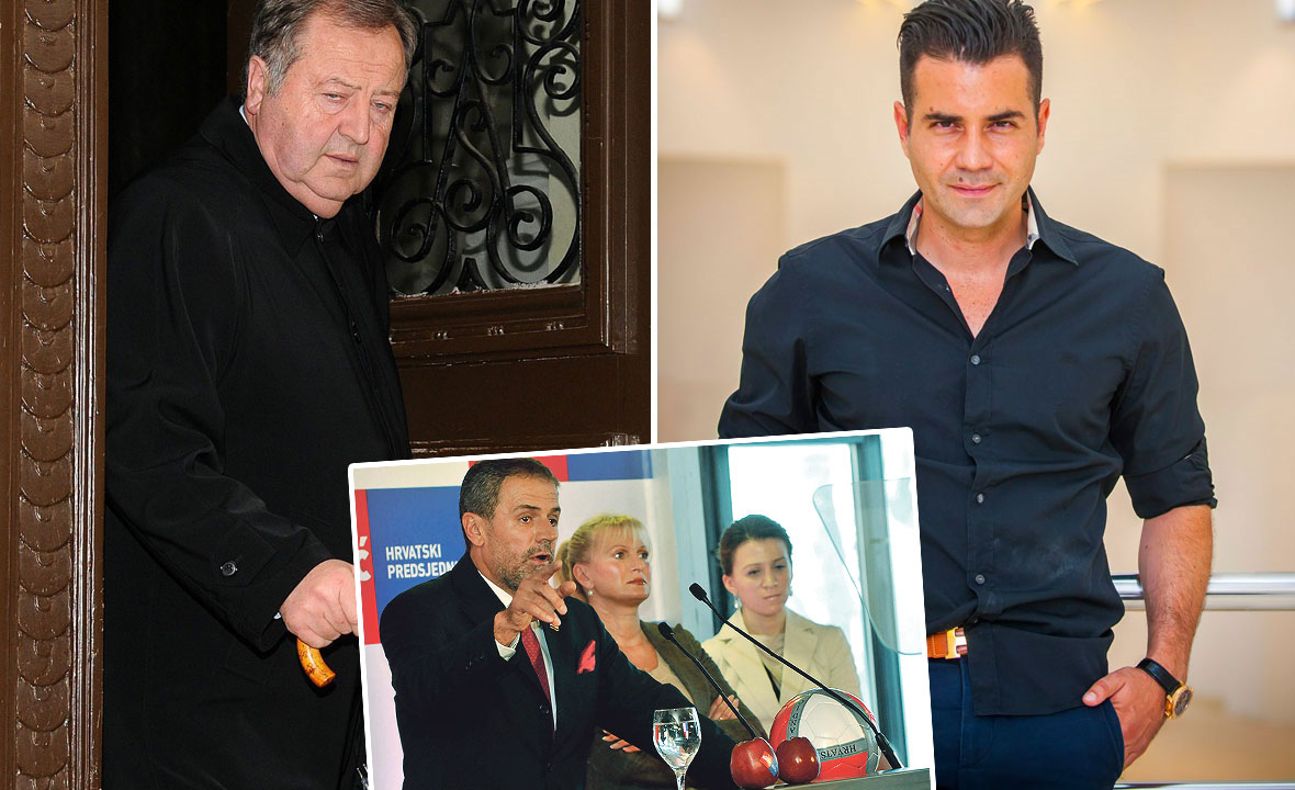 Željko Šelendić (lijevo), Ante Vrban (desno), Milan, Vesna i Anamarija Bandić (dolje)