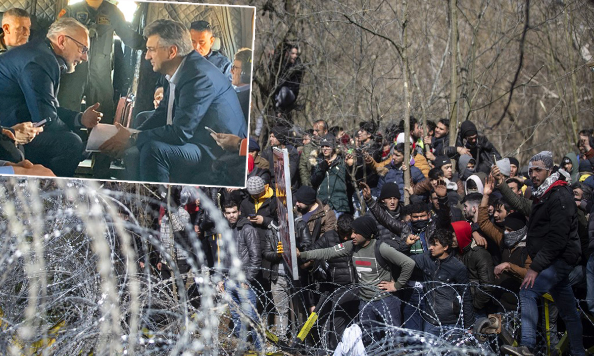 Migranti na tursko-grčkoj granici, Davor Božinović i Andrej Plenković