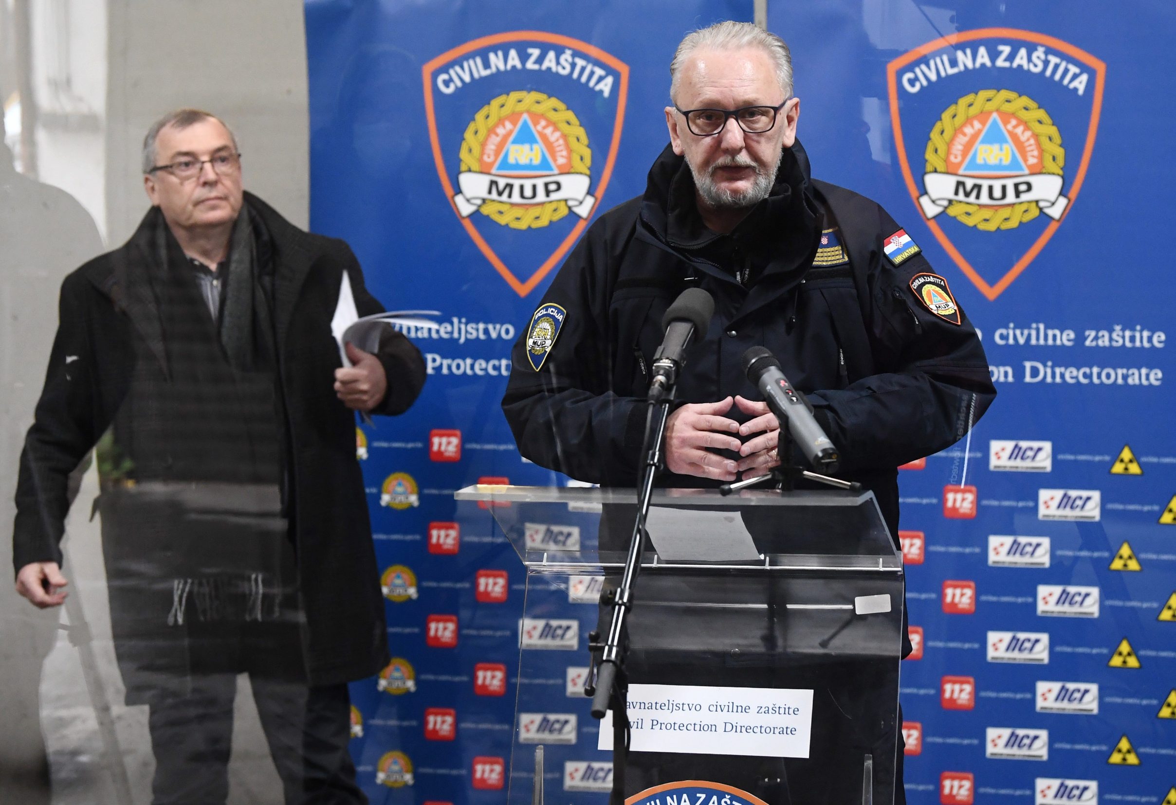 Krunoslav Capak and Davor Božinović