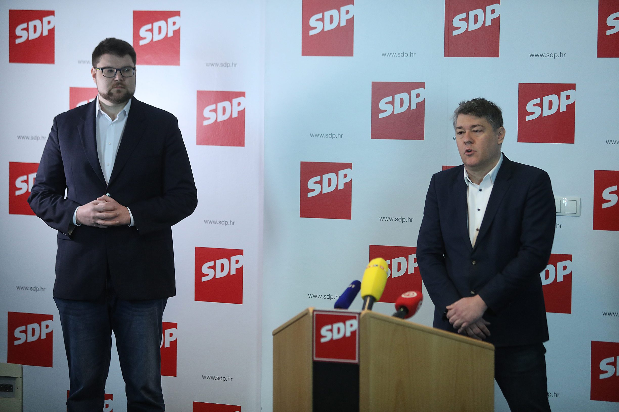 Peđa Grbin i Boris Lalovac.