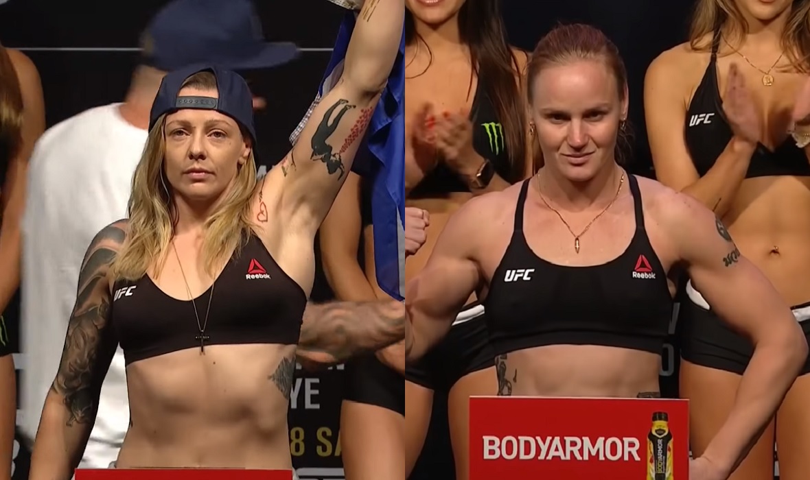 Joanne Calderwood i Valentina Shevchenko