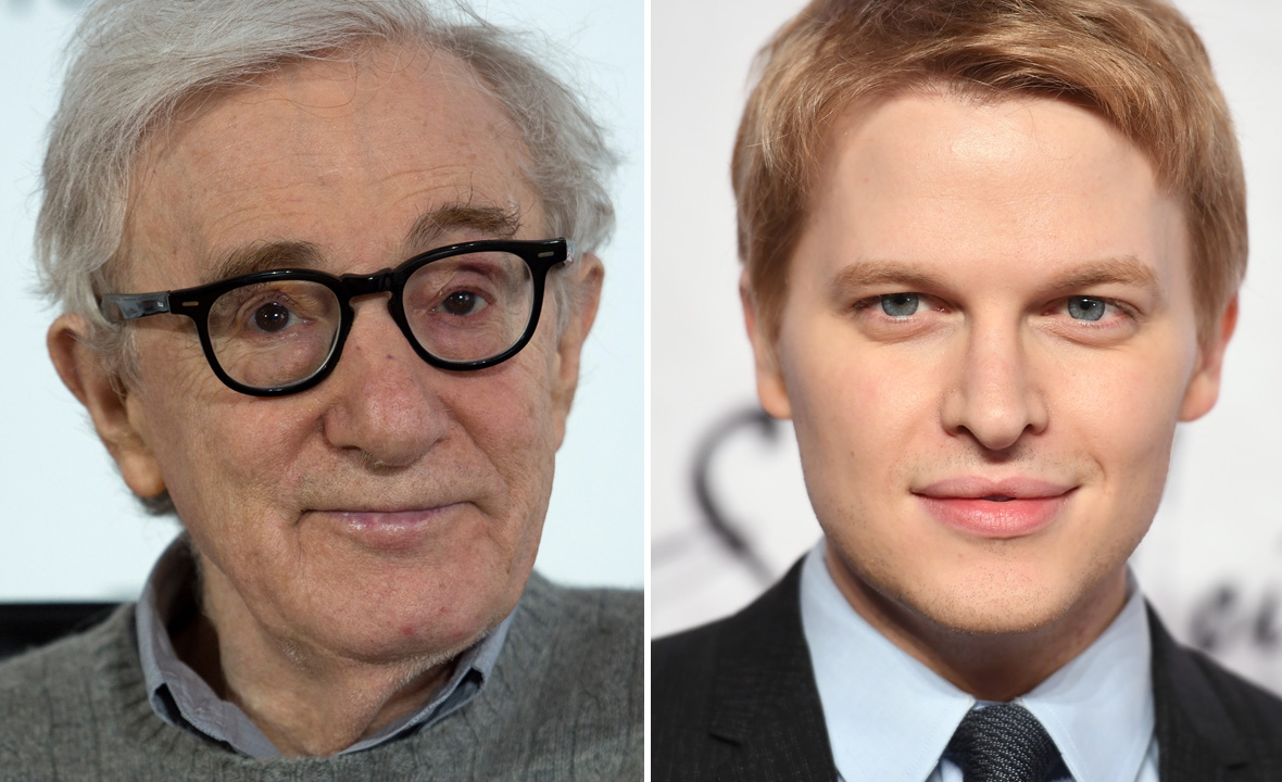 Woody Allen (lijevo) i Ronan Farrow (desno)