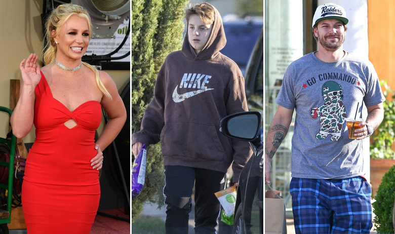 Britney Spears, Jayden James Federline, Kevin Federline