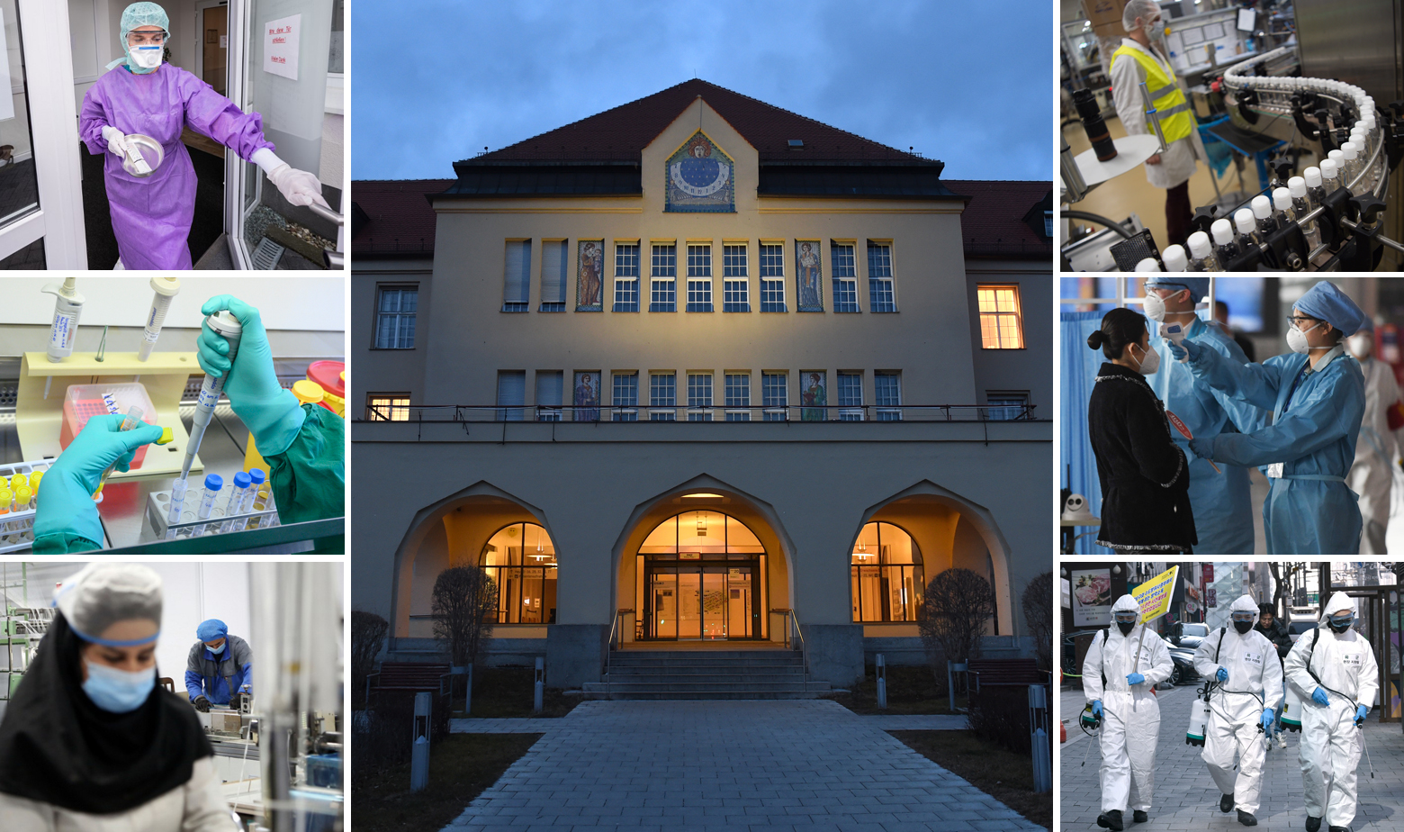 Prizori iz Njemačke, Kine, Južne Koreje i Irana