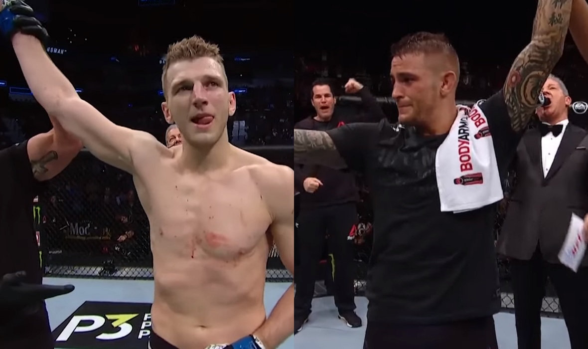 Dan Hooker i Dustin Poirier
