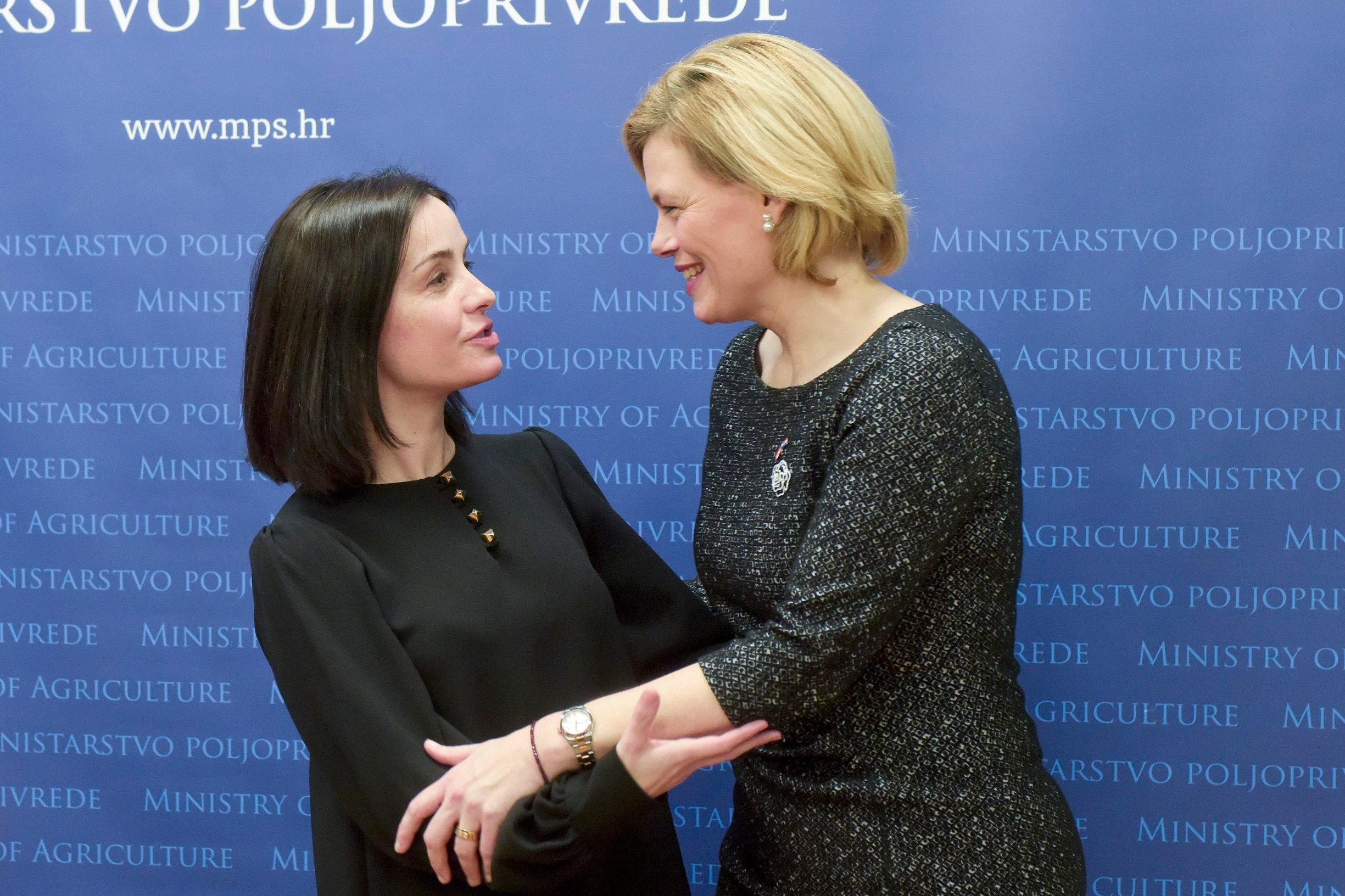 Ministrica poljoprivrede Marija Vučković sastala se s njemačkom ministricom za hranu i poljoprivredu, Juliom Klöckner