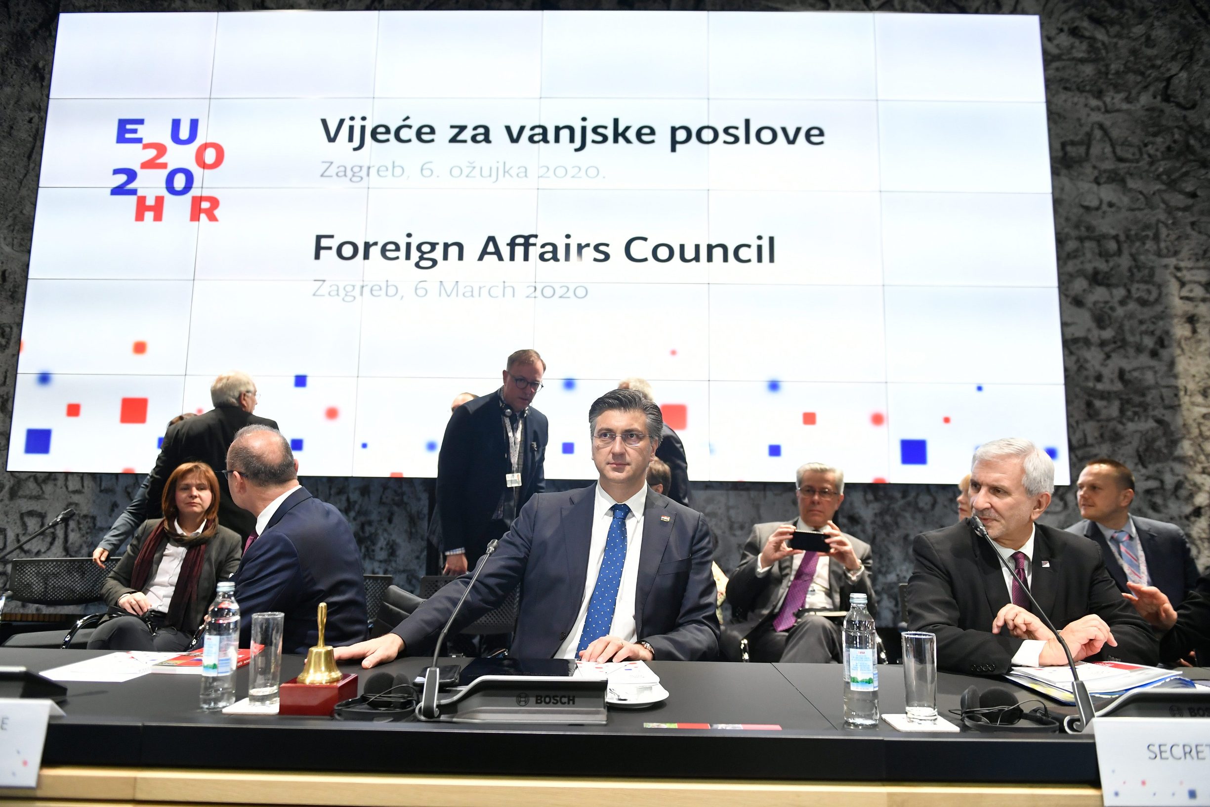 Josep Borrell i Andrej Plenković