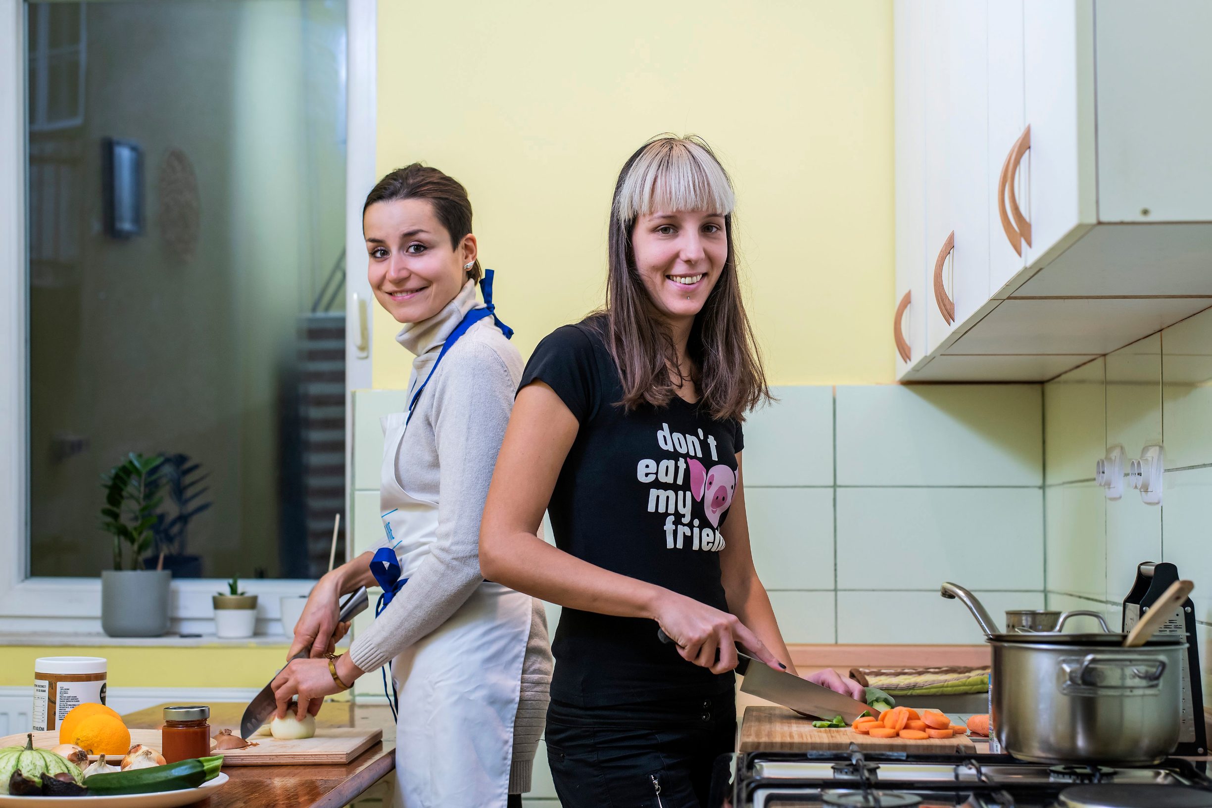 U balansiranju jelovnika Zrinka (desno) je potražila pomoć nutricionistice Ivane Rukavine