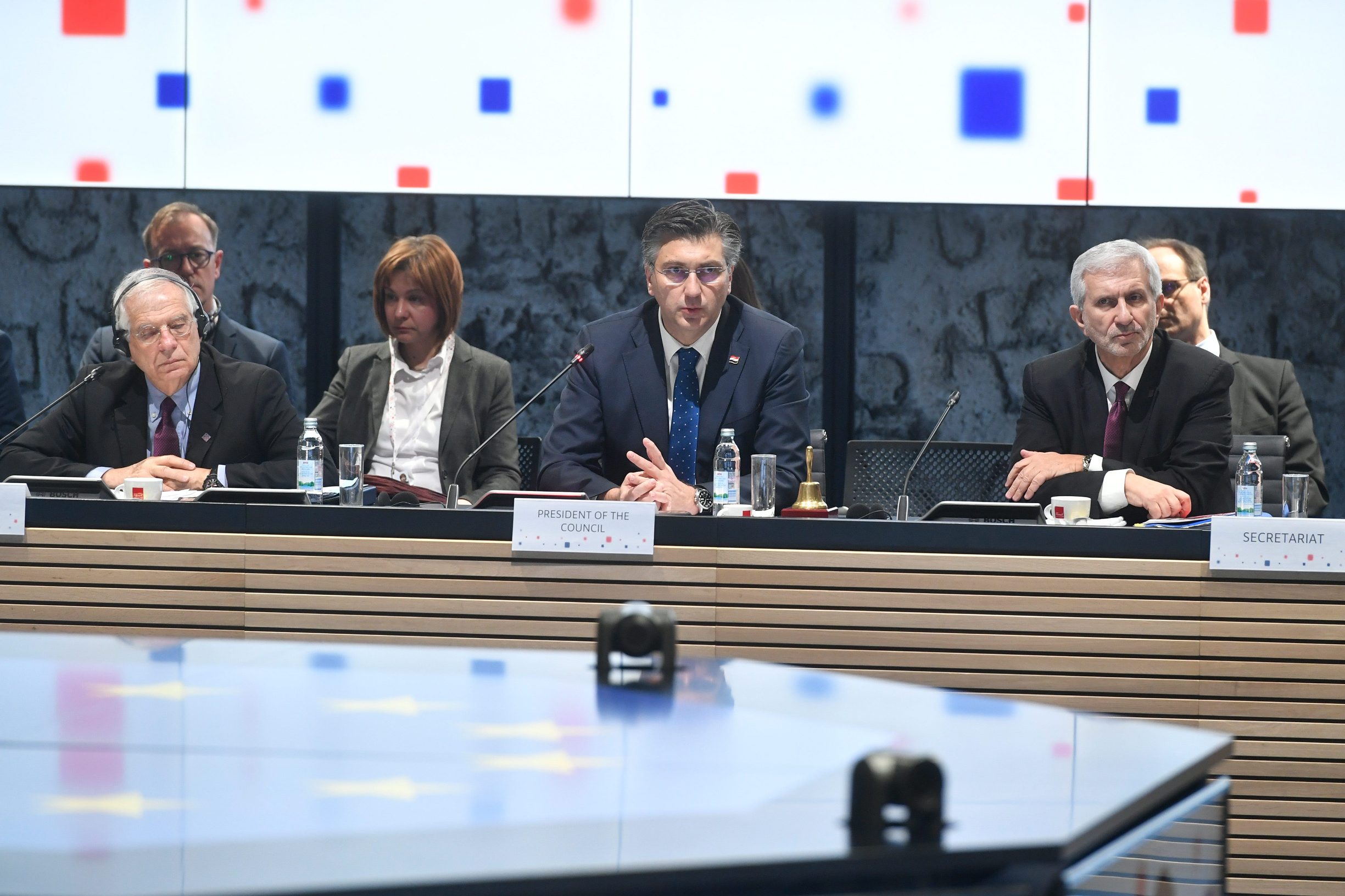 Josep Borrell i Andrej Plenković