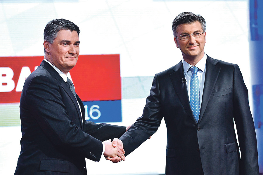 Zoran Milanović i Andrej Plenković