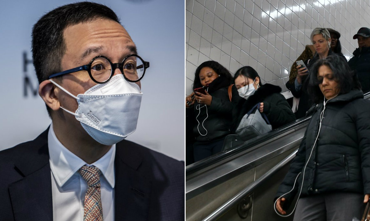 Koronavirus, Gabriel Leung (lijevo)