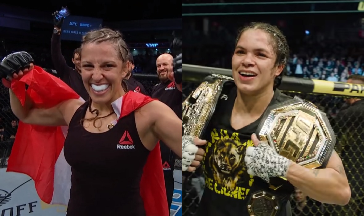 Felicia Spencer i Amanda Nunes