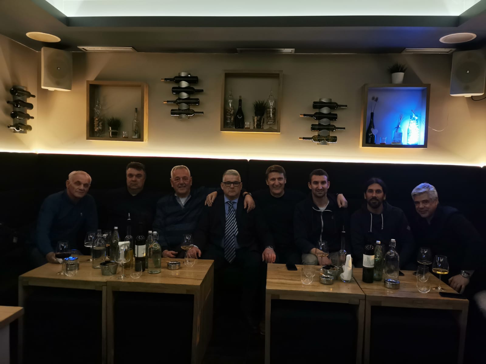 Zvonimir Sunara Suki i članovi klape Intrade