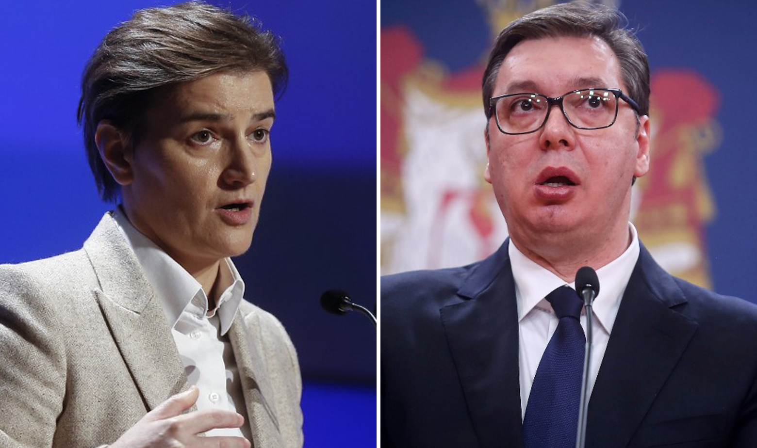 Ana Brnabić i Aleksandar Vučić