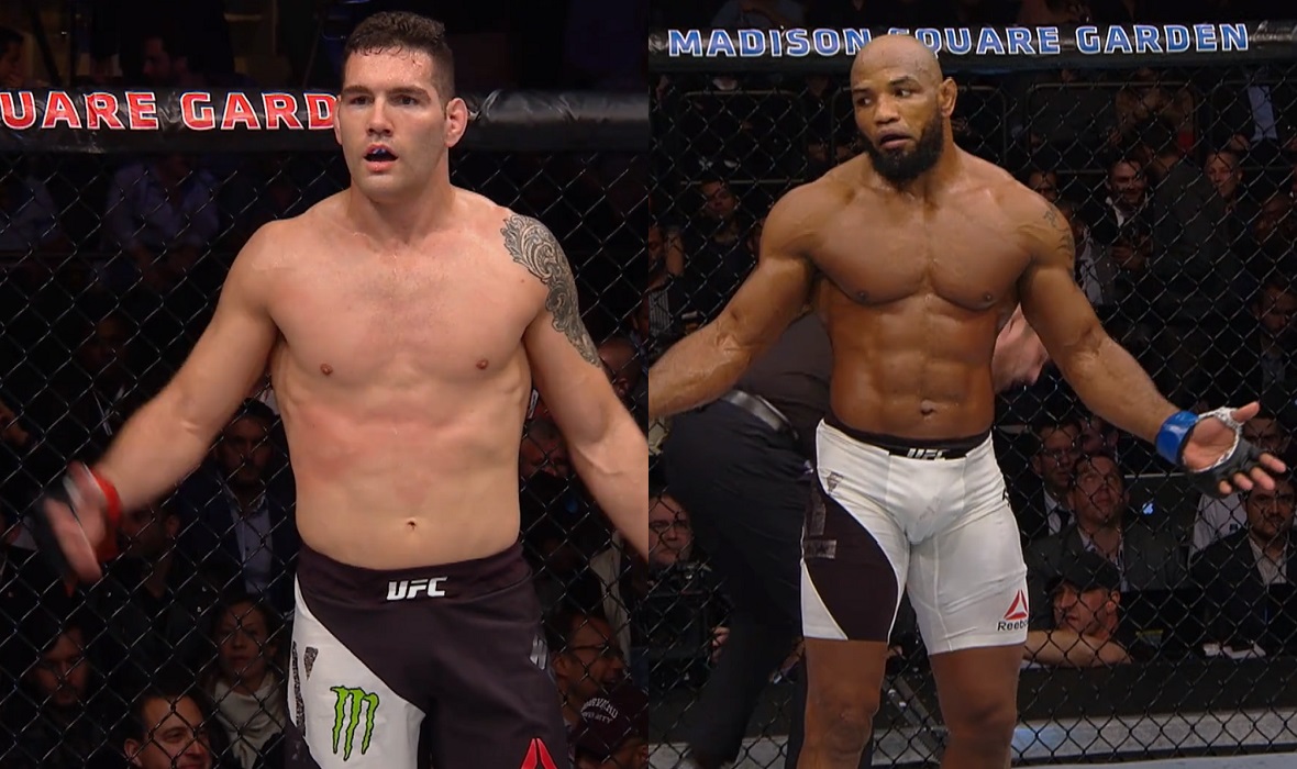 Chris Weidman i Yoel Romero