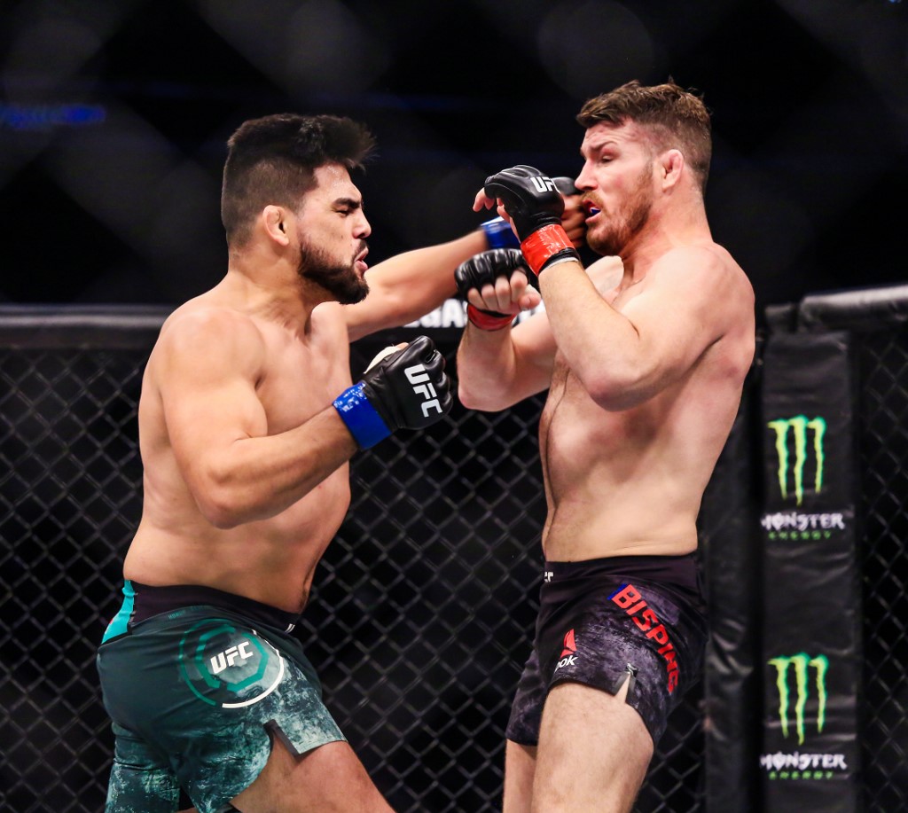 Kelvin Gastelum i Michael Bisping