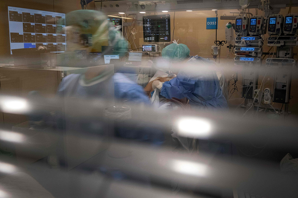 Jedinica intenzivne njege u bolnici Vall d'Hebron u Barceloni