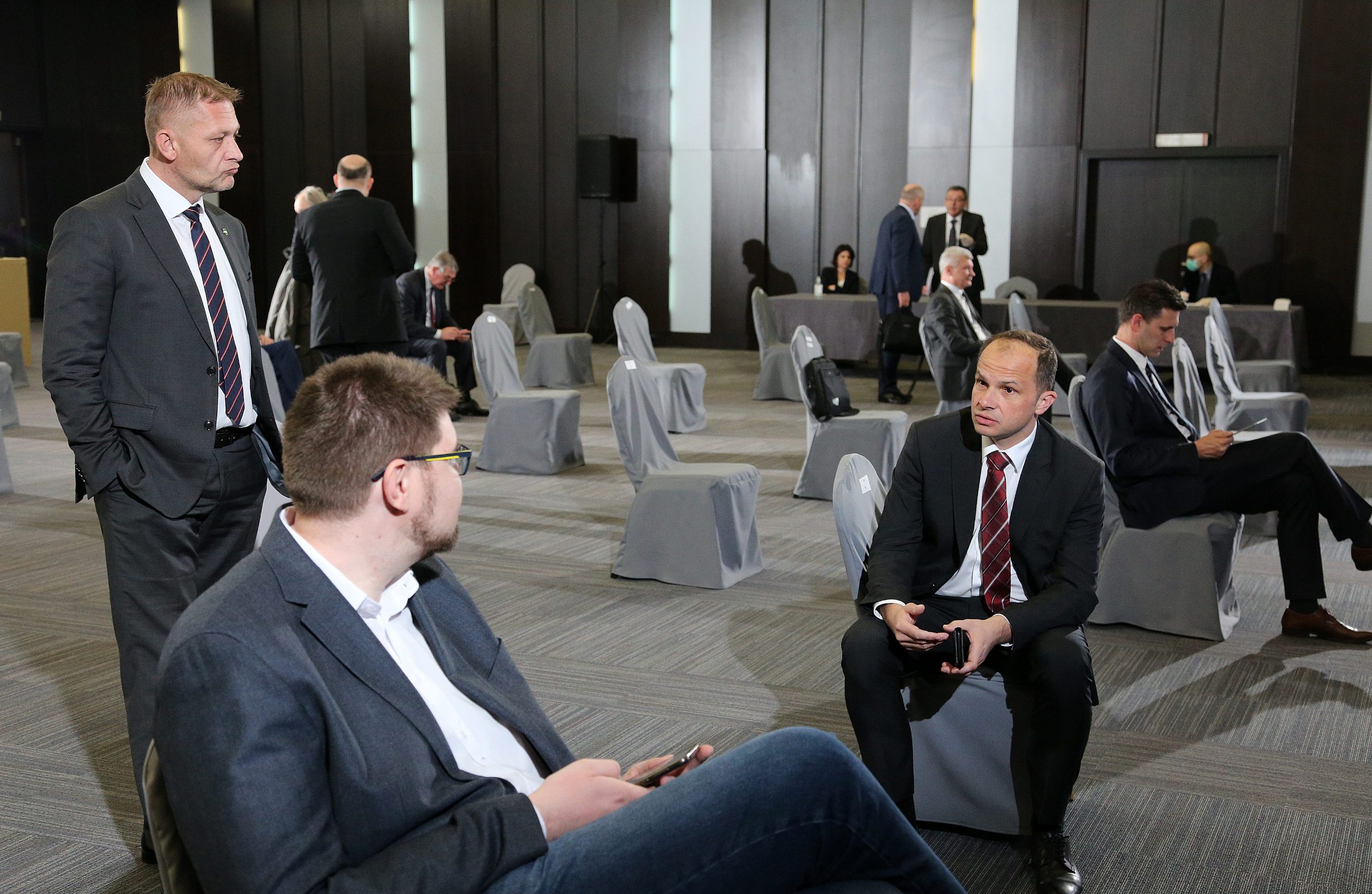 Krešo Beljak, Peđa Grbin, Siniša Hajdaš Dončić