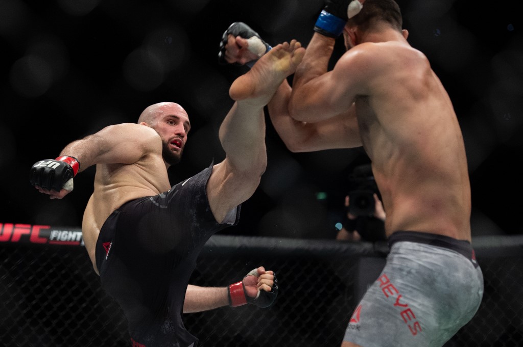 Volkan Oezdemir vs Dominick Reyes