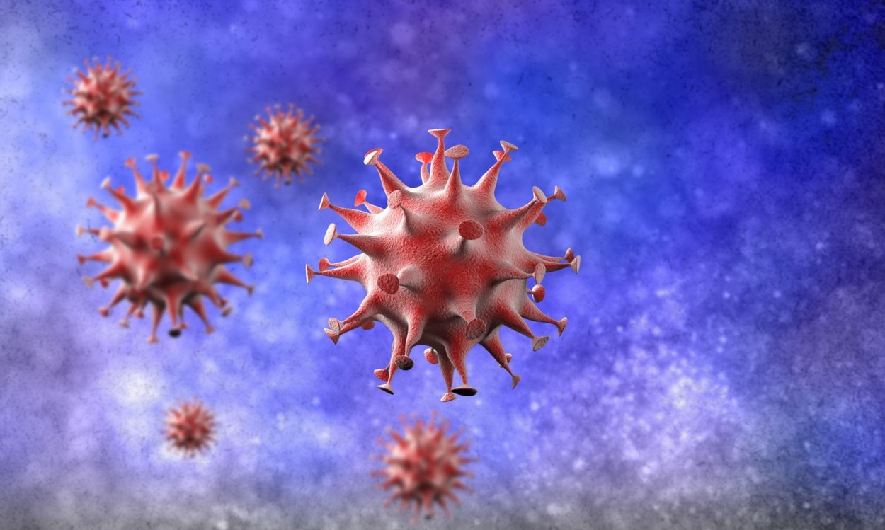 ilustracija, SARS-CoV-2