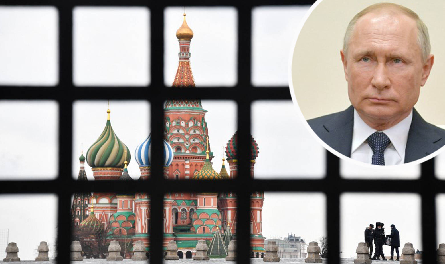Crveni trg u Moskvi i Vladimir Putin