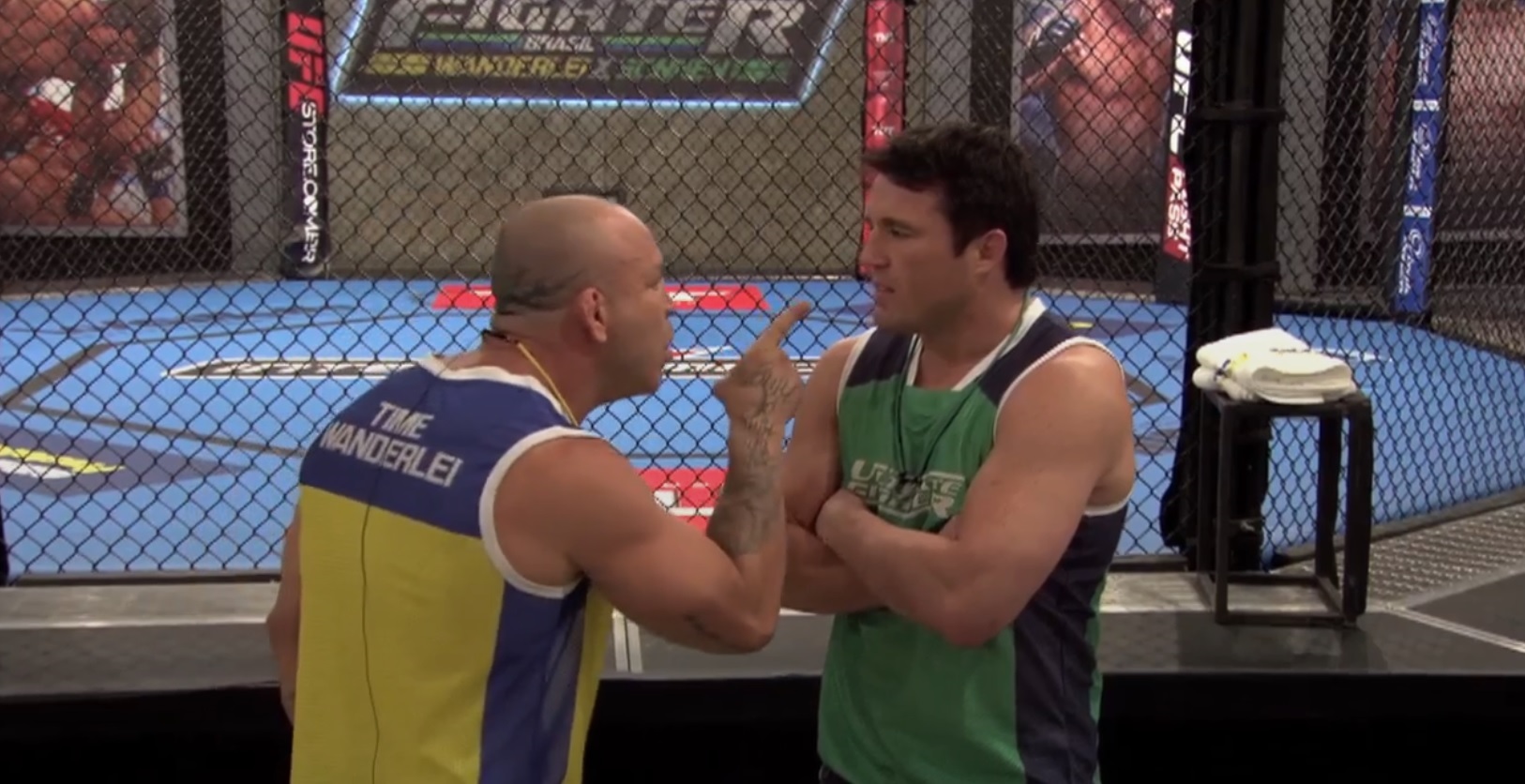 Wanderlei Silva i Chael Sonnen