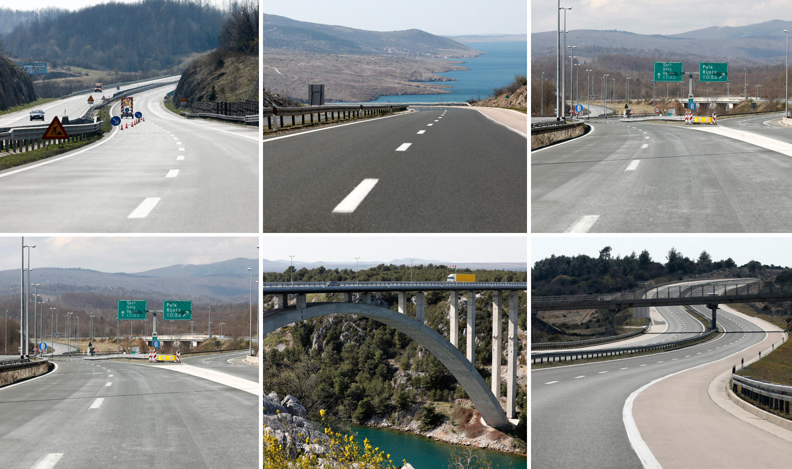 Prizori s autoceste A1