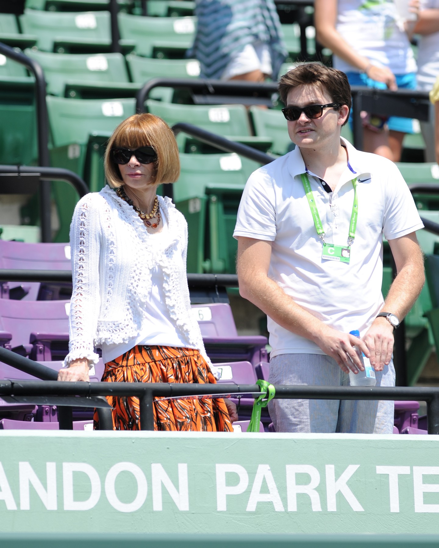 Anna Wintour sa sinom Charlesom