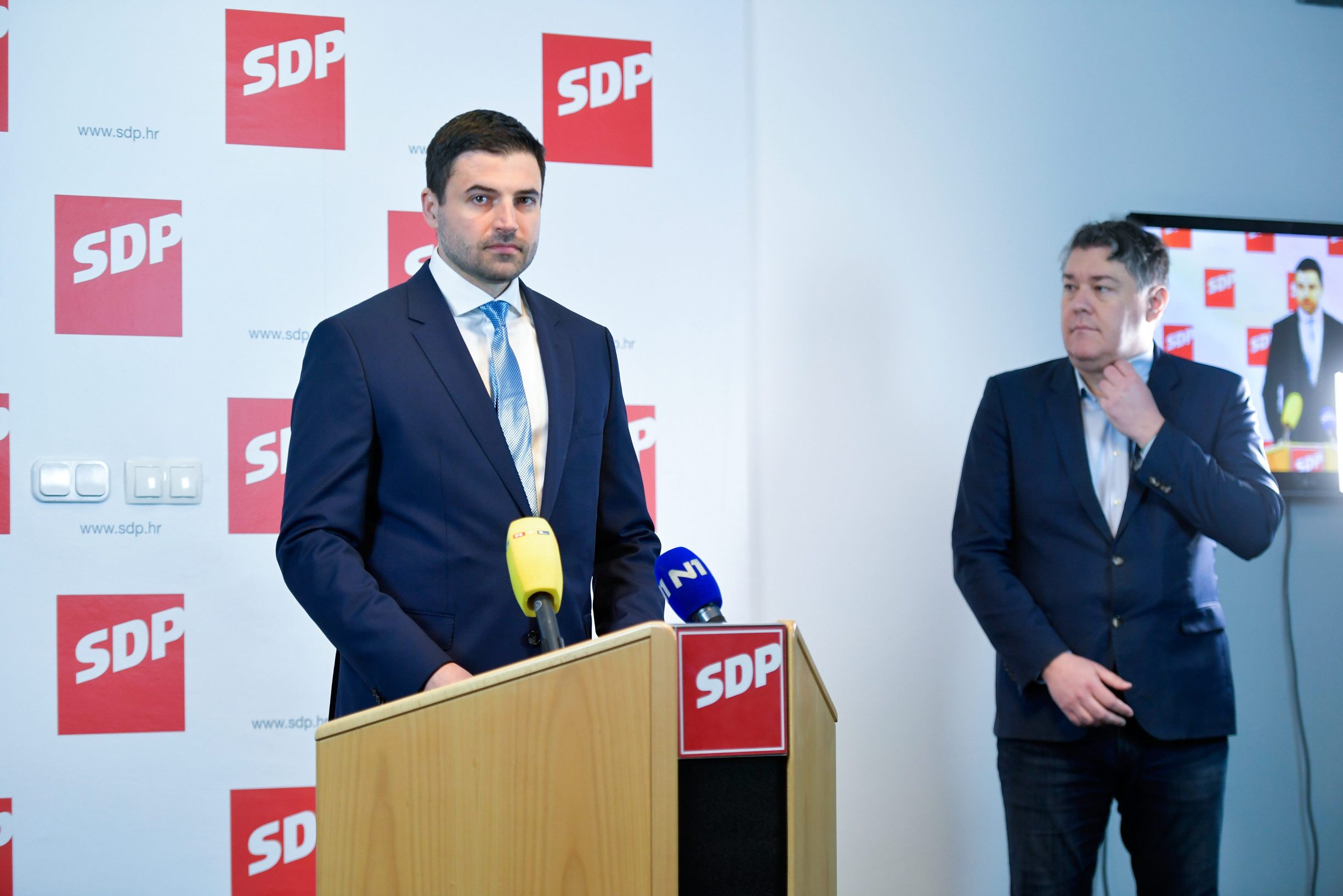Davor Bernardić i Boris Lalovac