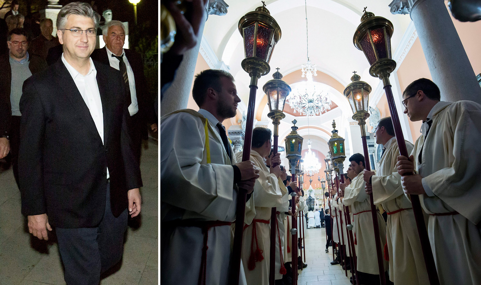 Andrej Plenković i proceija 