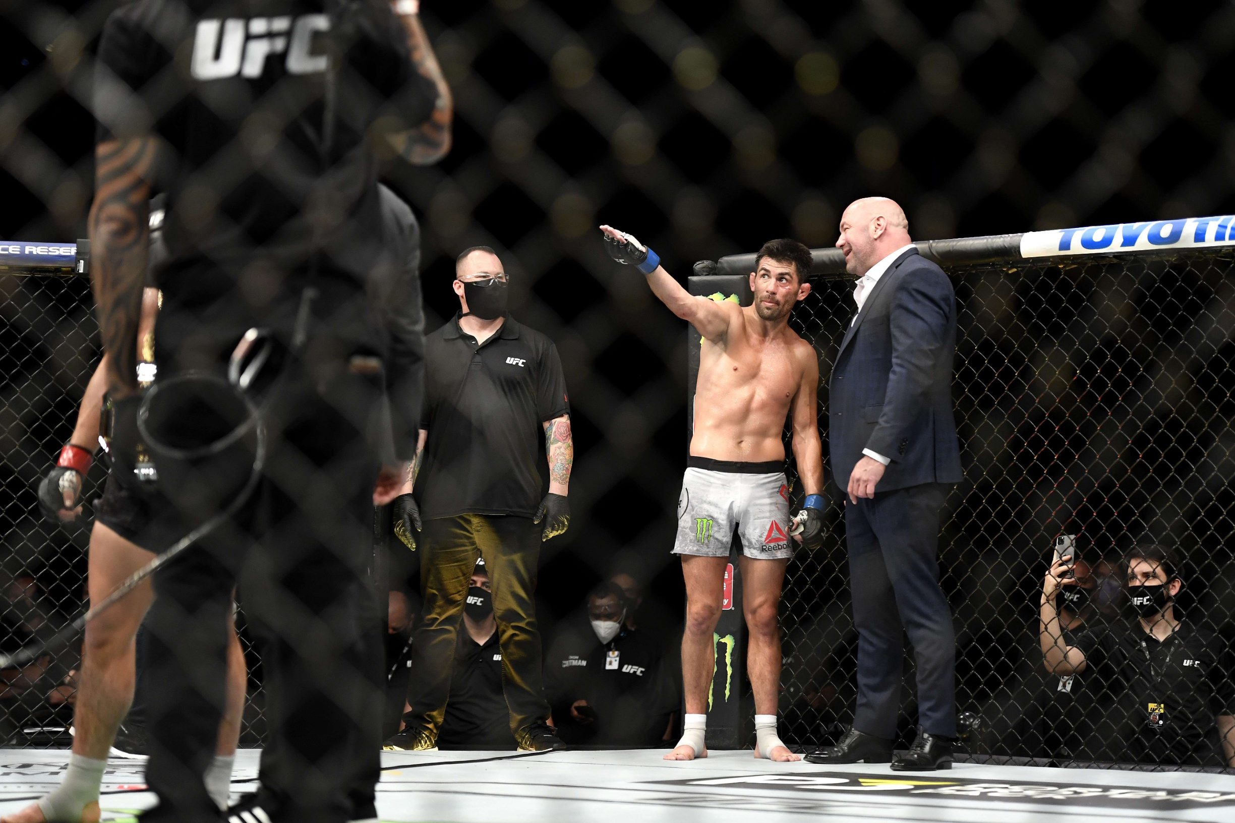 Dominick Cruz  i Dana White