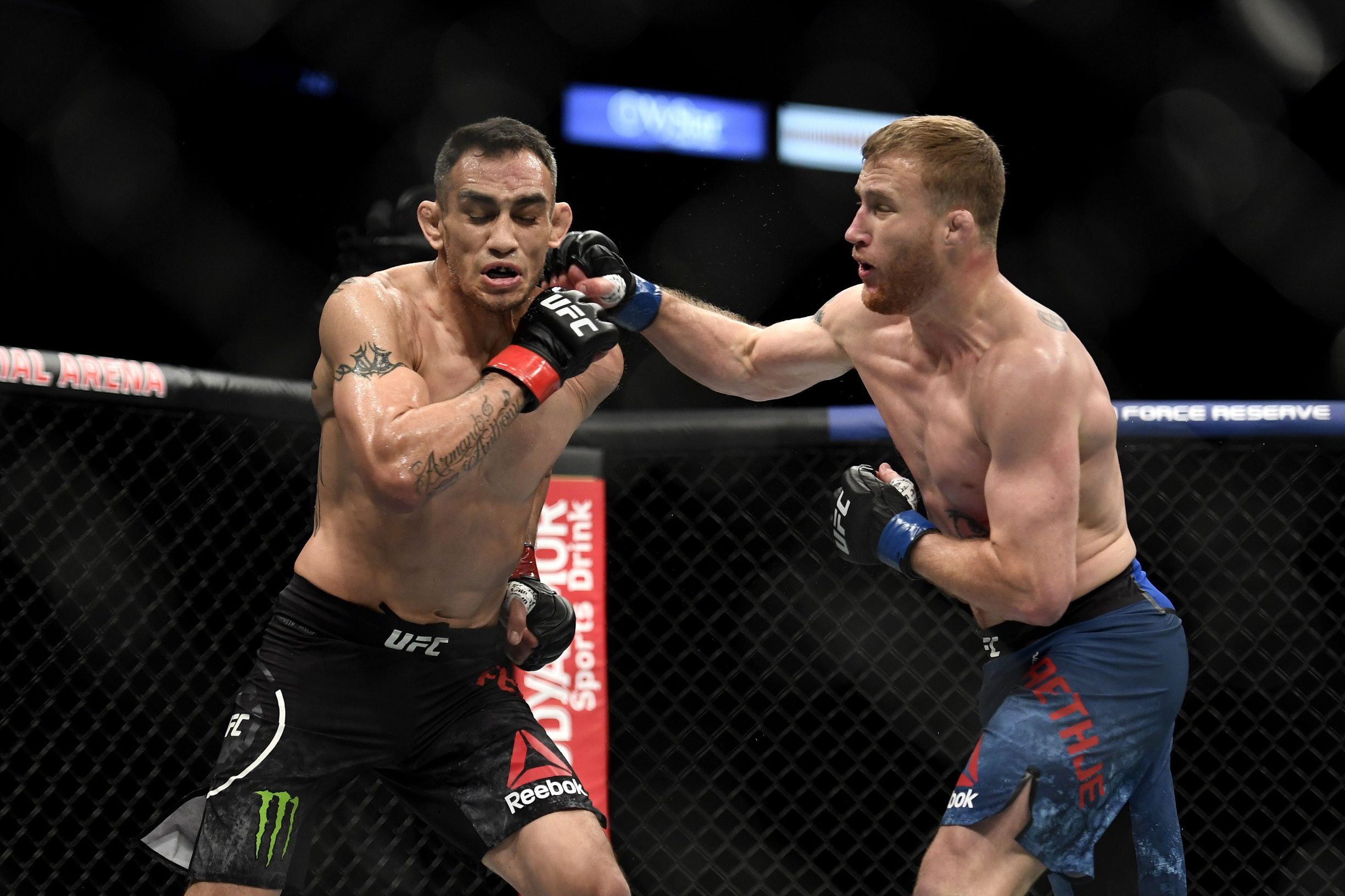 Tony Ferguson i Justin Gaethje