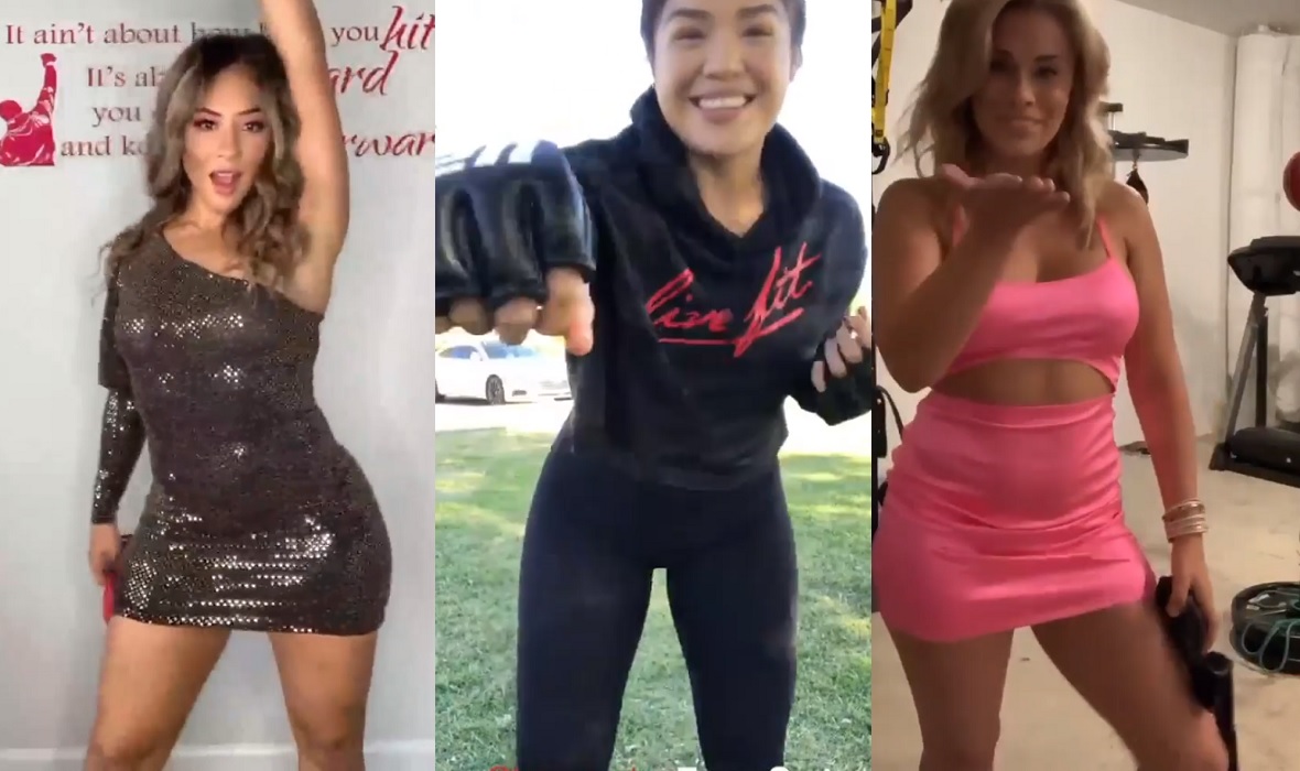 Valerie Loureda, Tracy Cortez i Paige VanZant