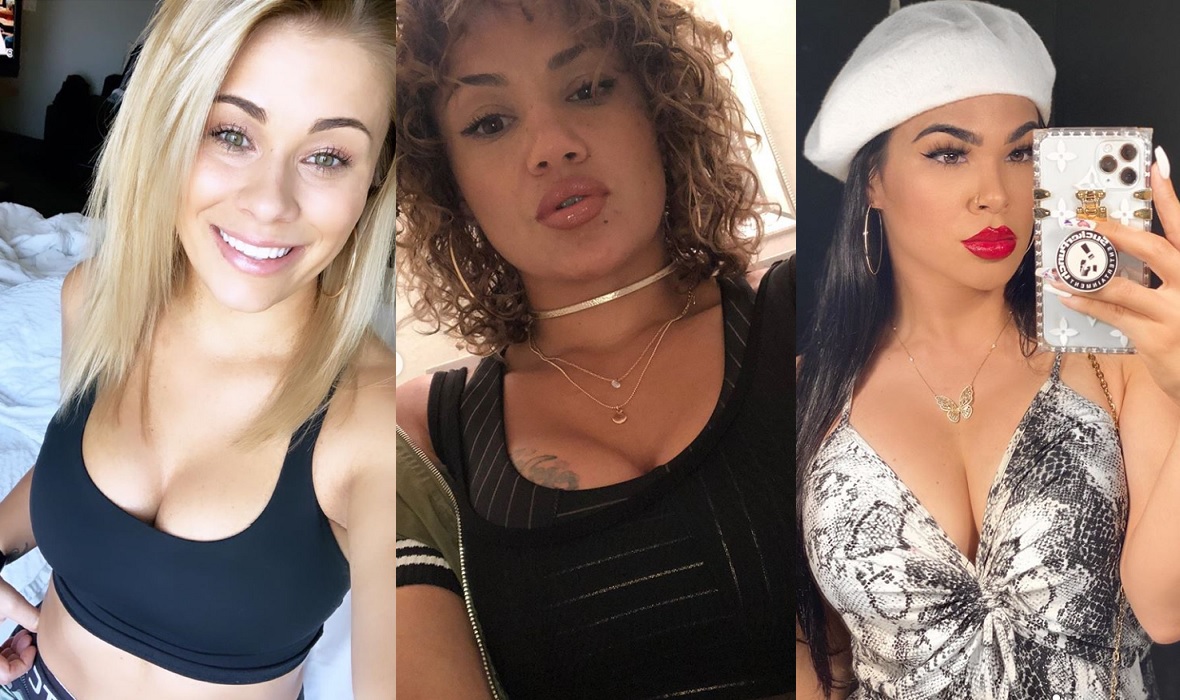 Paige VanZant, Pearl Gonzales i Rachael Ostovich