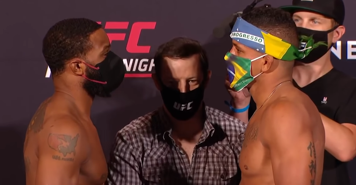 Tyron Woodley i Gilbert Burns