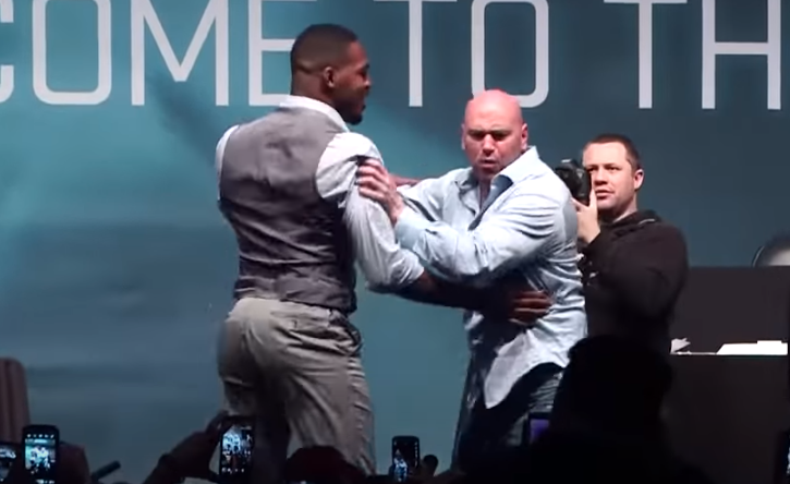 Jon Jones i Dana White