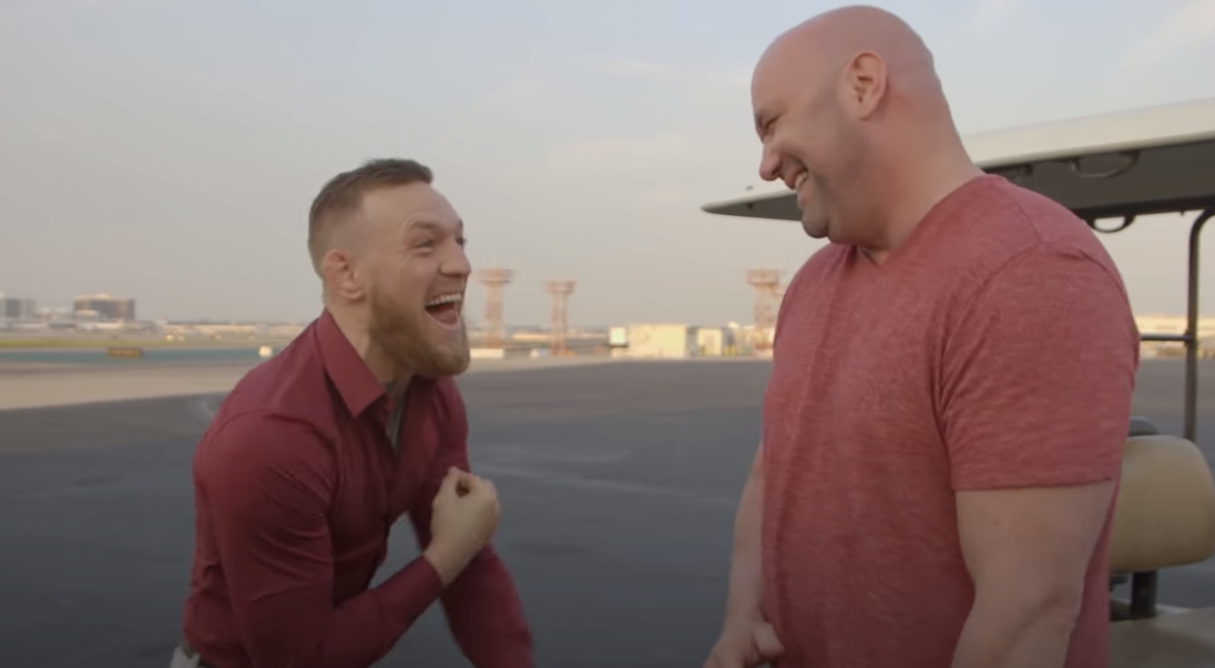 Conor McGregor i Dana White