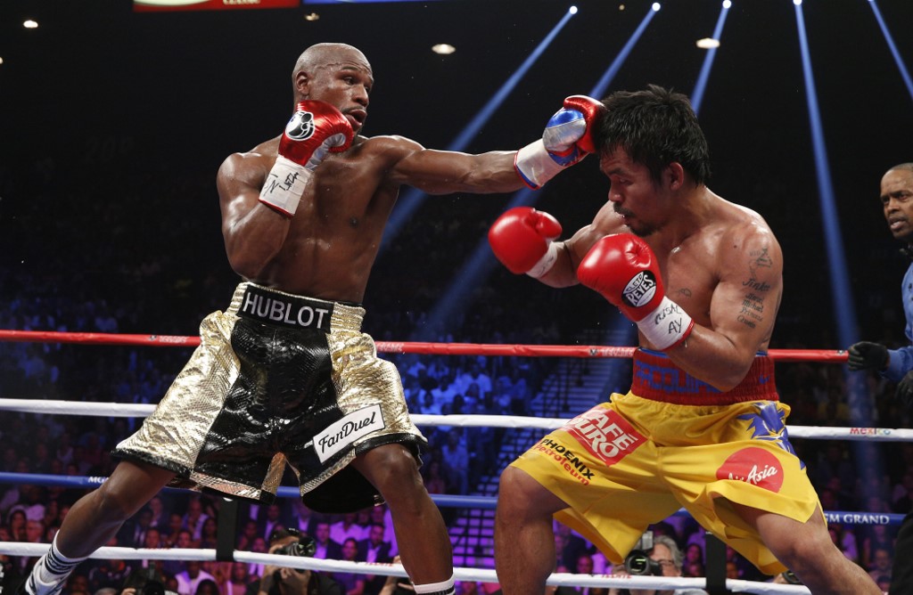 Floyd Mayweather Jr. AFP