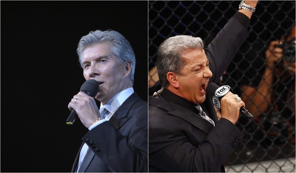 Michael i Bruce Buffer