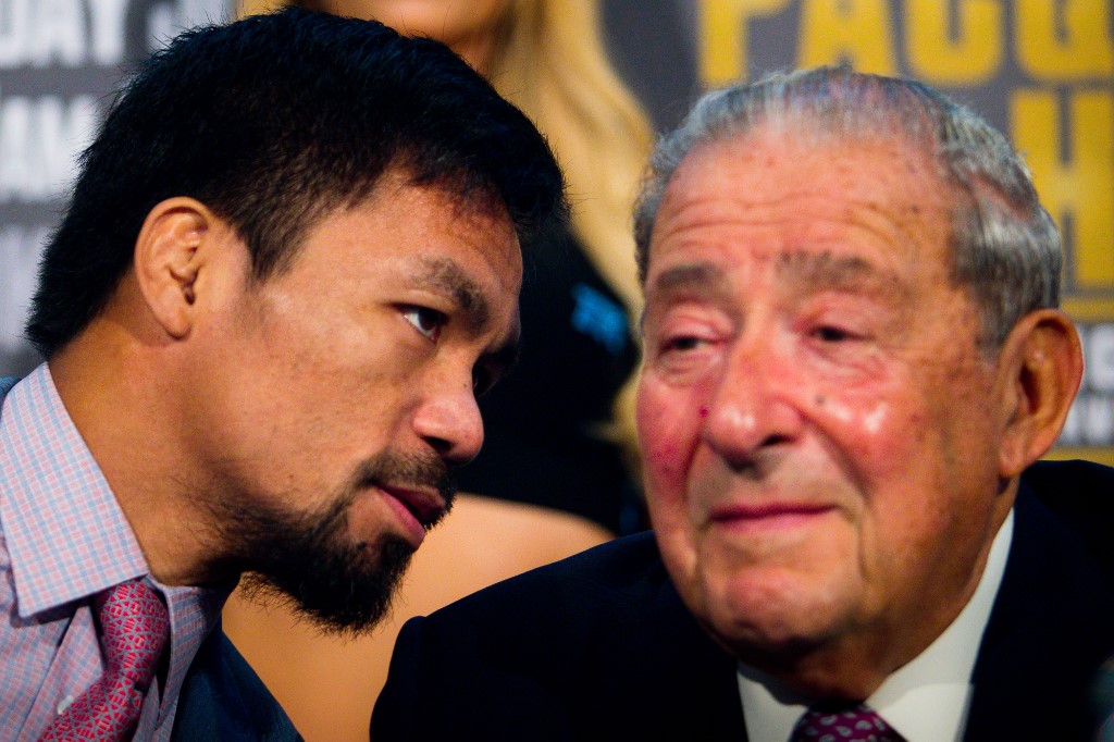 Manny Pacquiao i Bob Arum