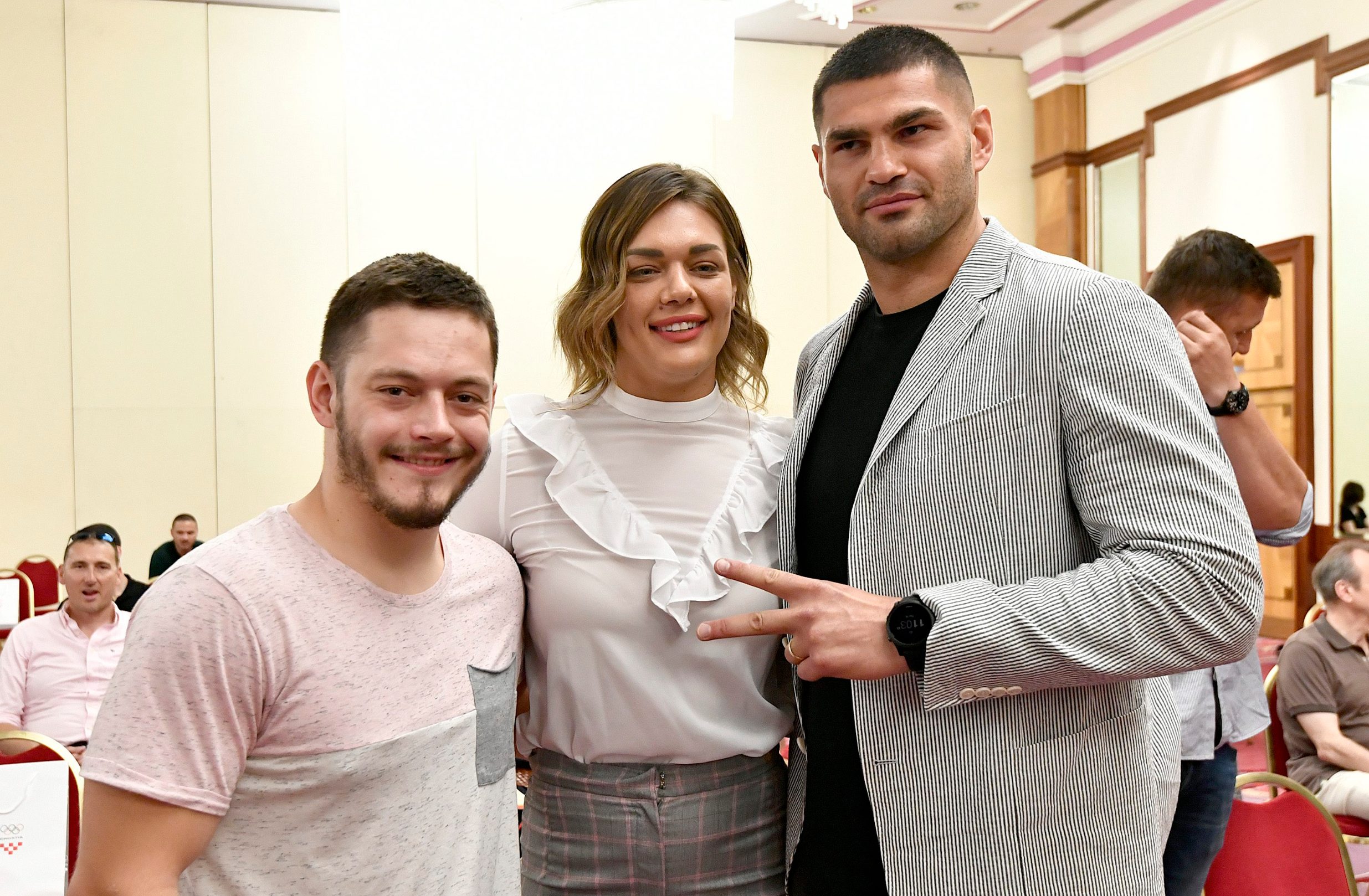 Tin Srbić, Sandra Perković, Filip Hrgović