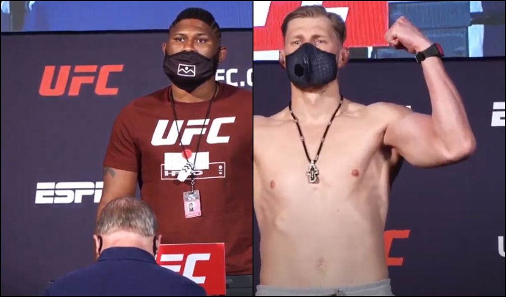 Curtis Blaydes i Alexander Volkov
