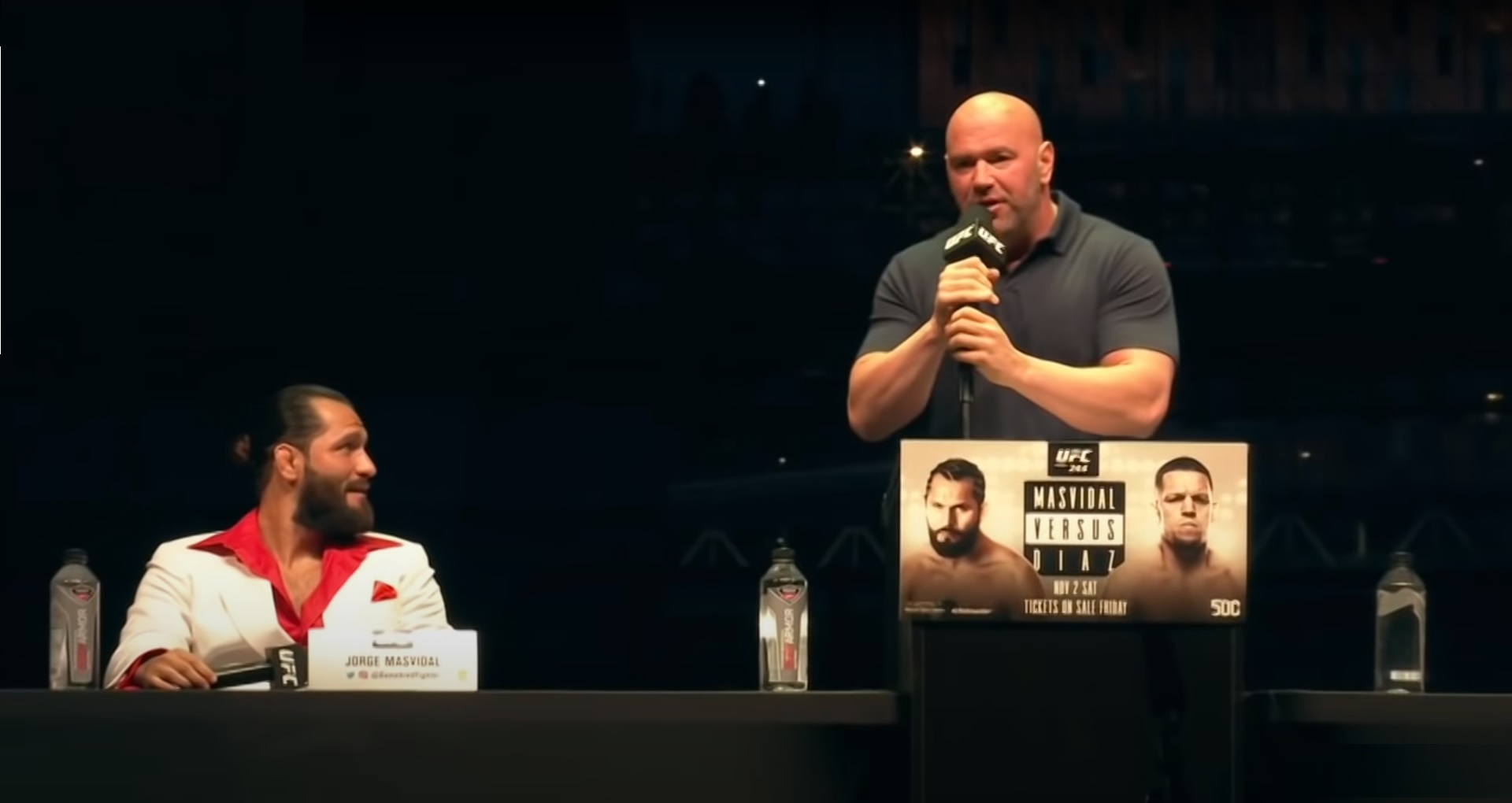 Jorge Masvidal i Dana White
